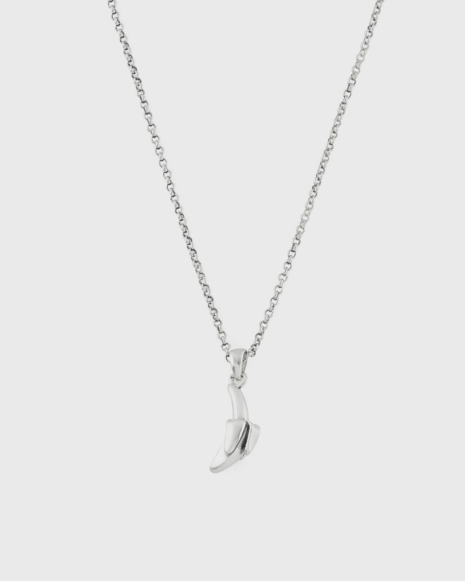 Silver Banana Necklace