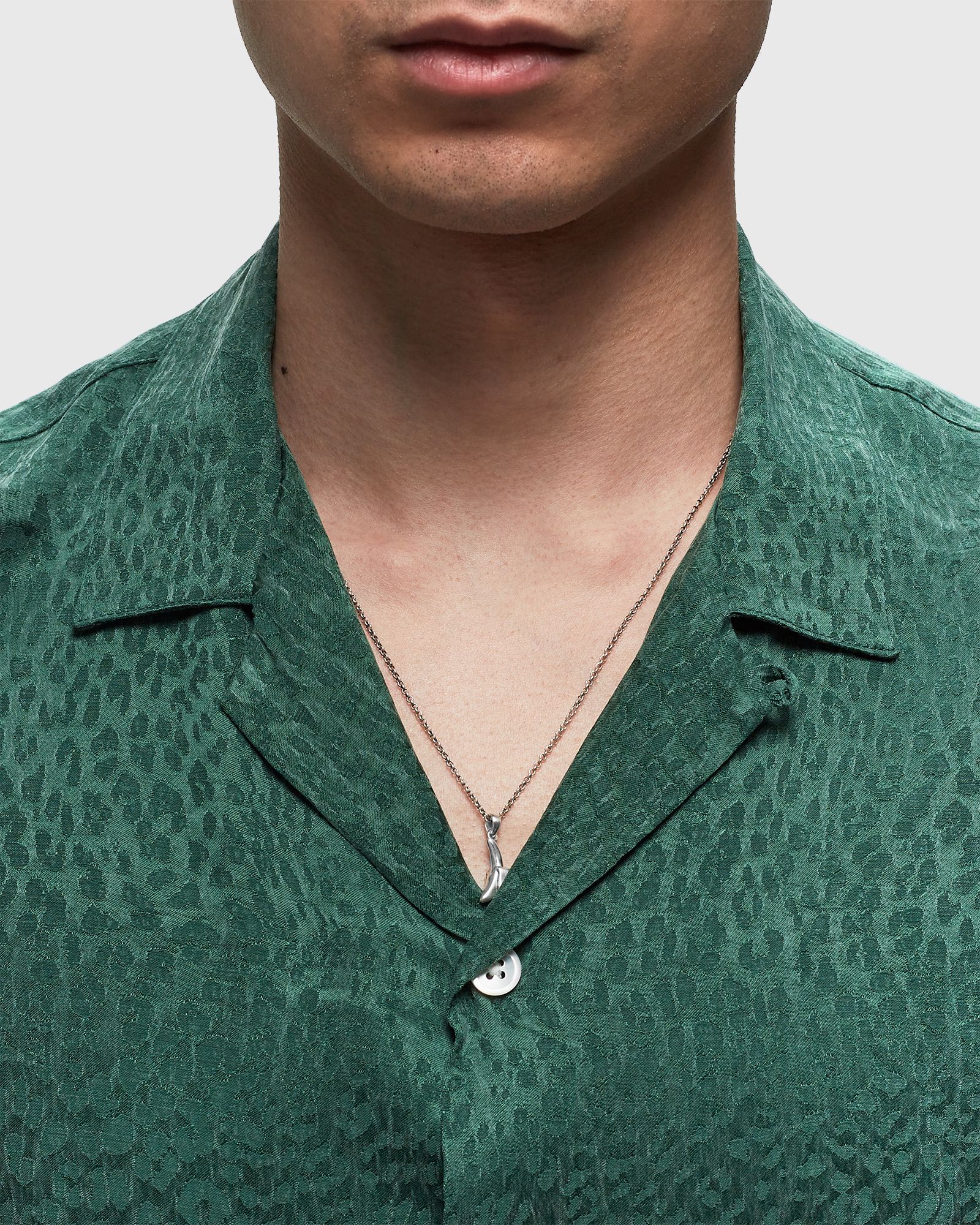 Silver Banana Necklace