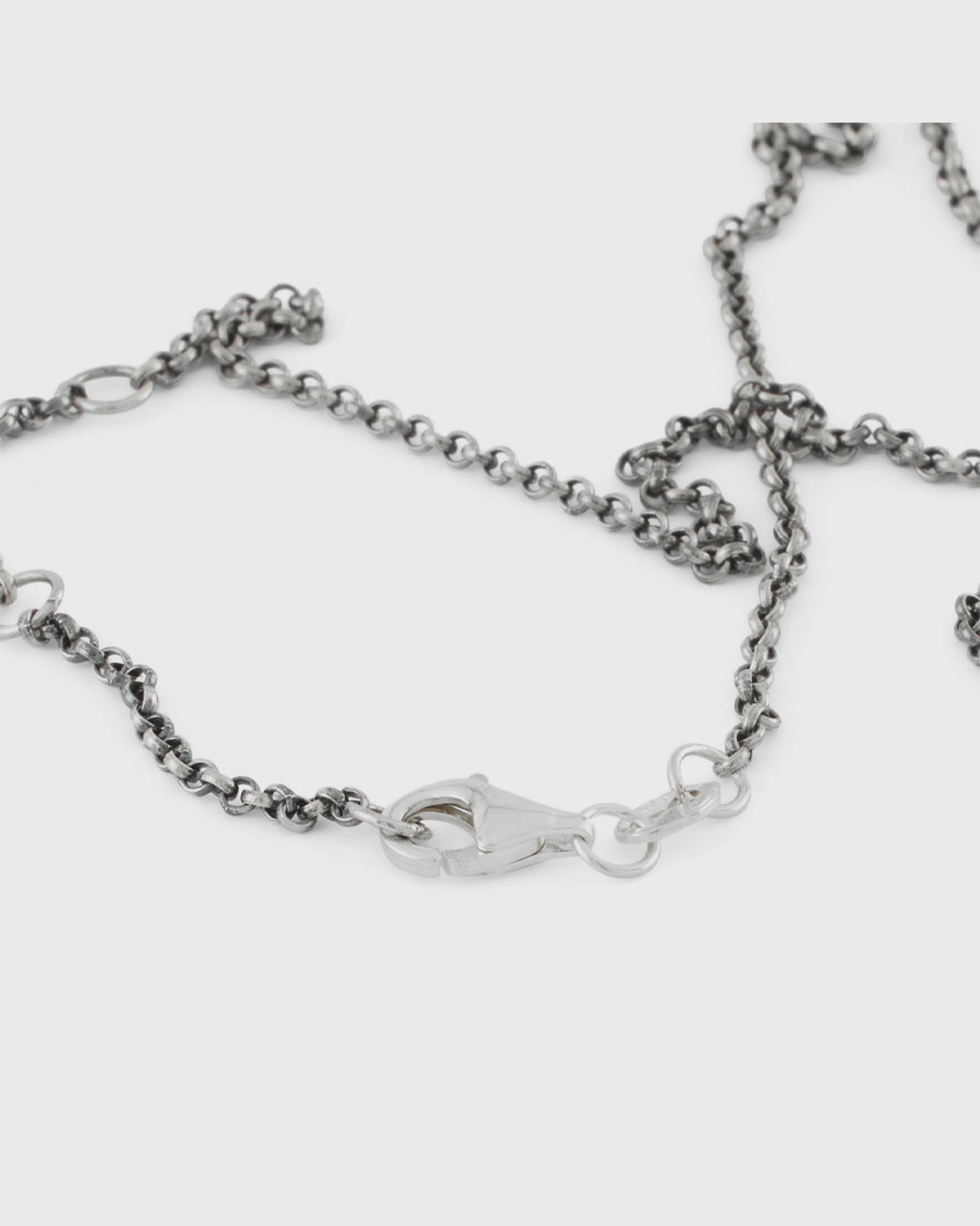 Silver Cowboy Boot Necklace