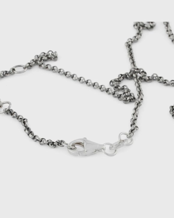 Silver Cowboy Boot Necklace