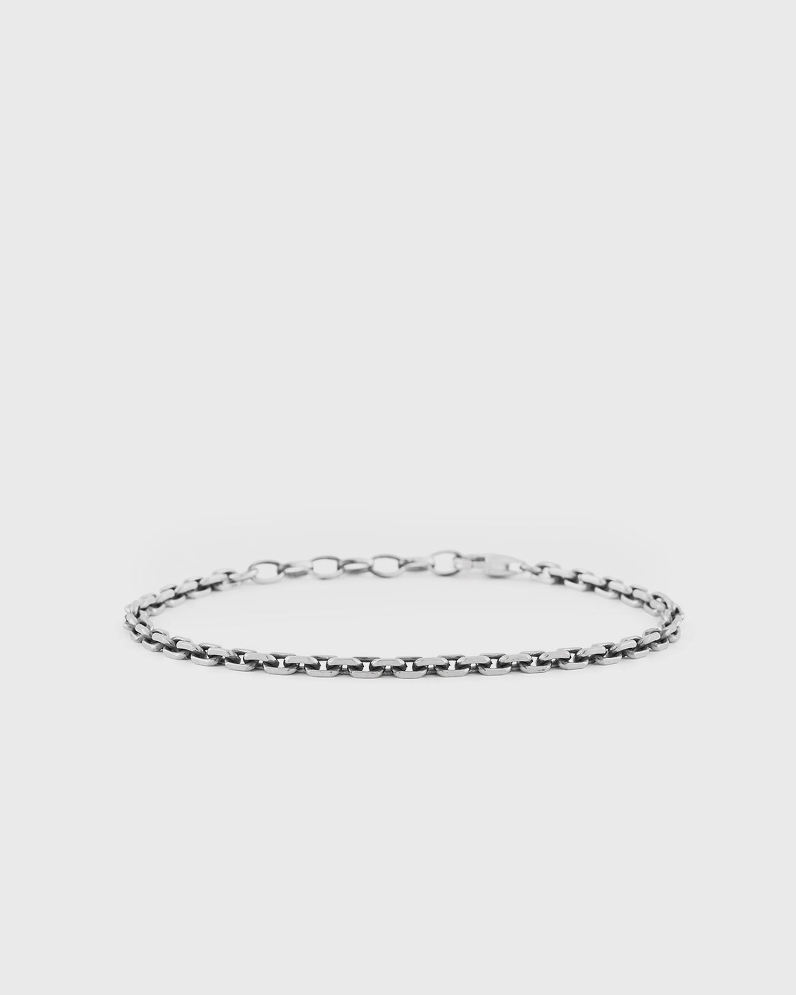 Silver Cable Bracelet