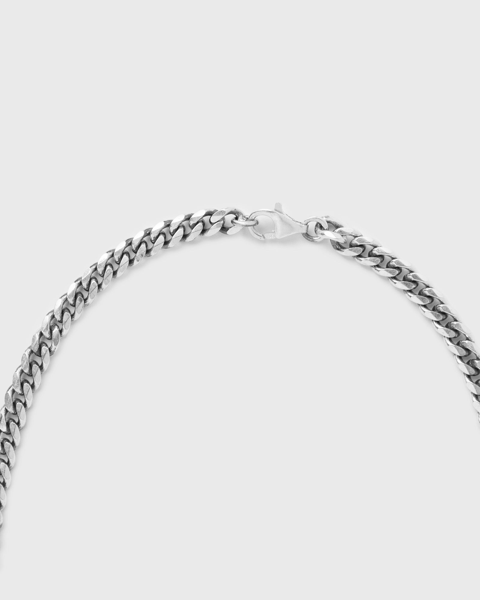 Silver Curb Chain