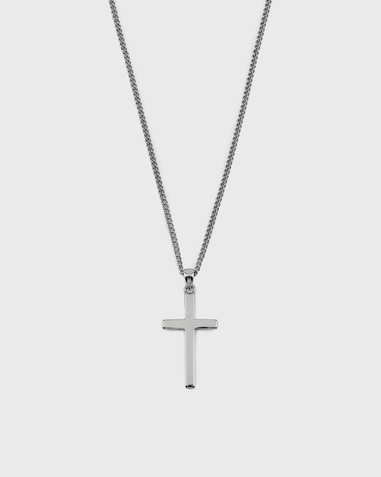 Silver Cross Necklace