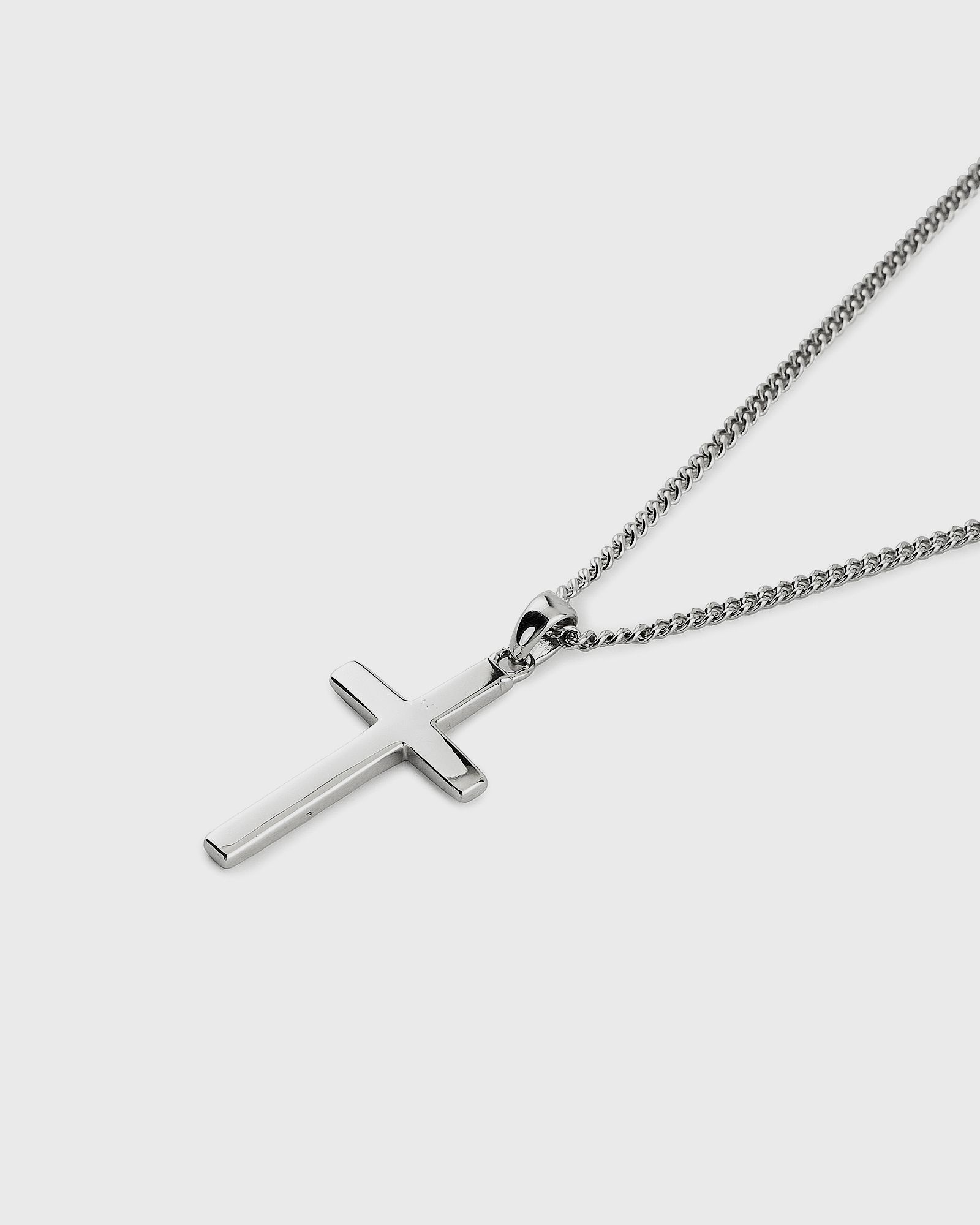 Silver Cross Necklace