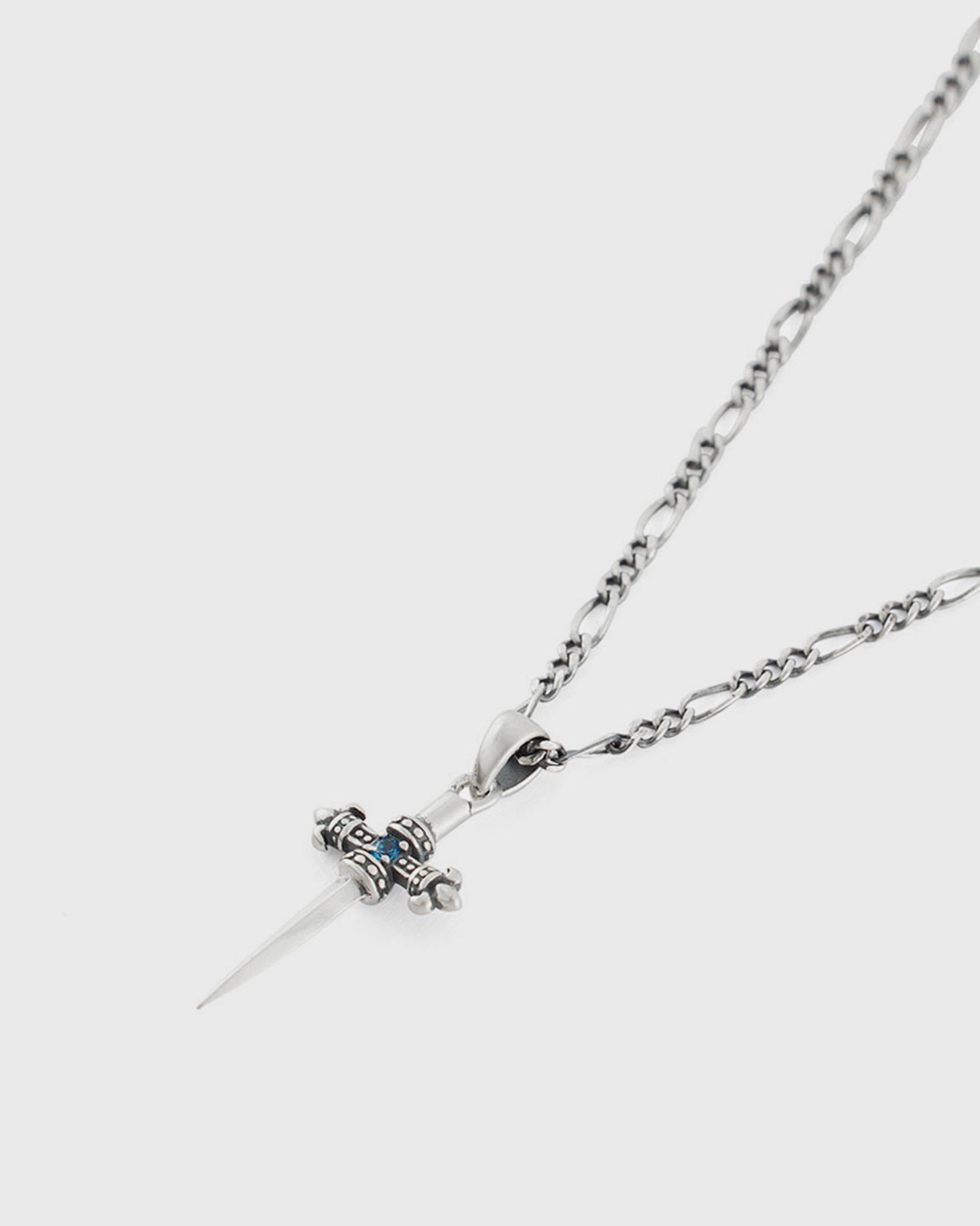 Silver Estoc Necklace