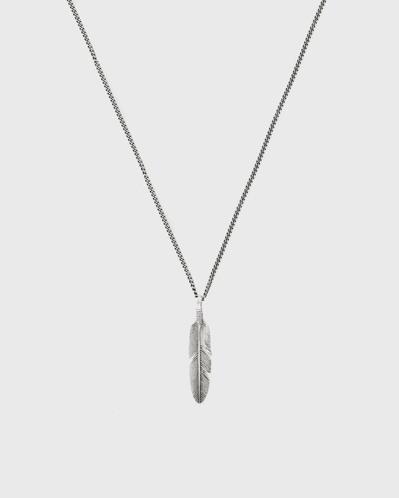 Stoned Feather Necklace Stoned Feather Necklace