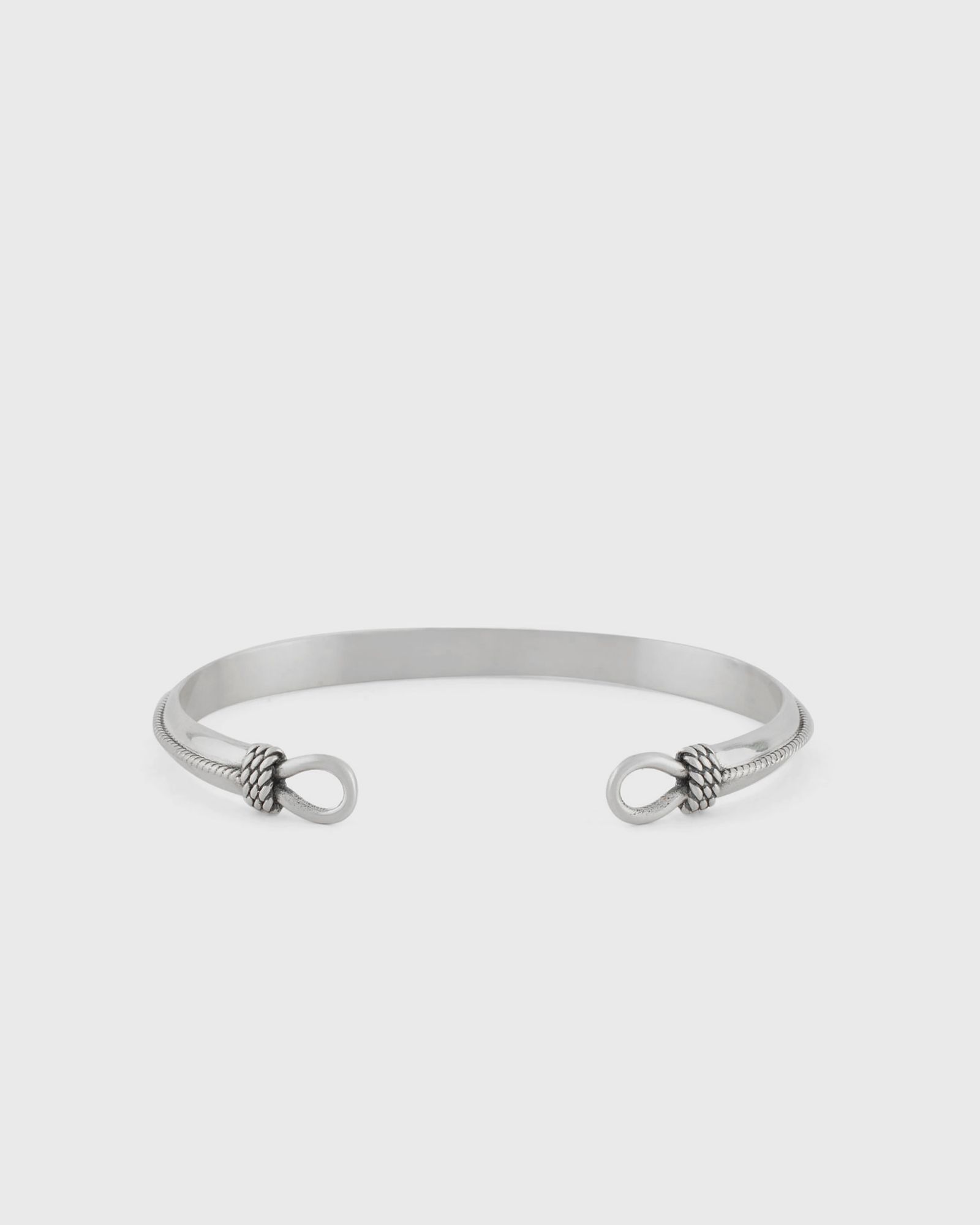 Silver Lasso Bangle