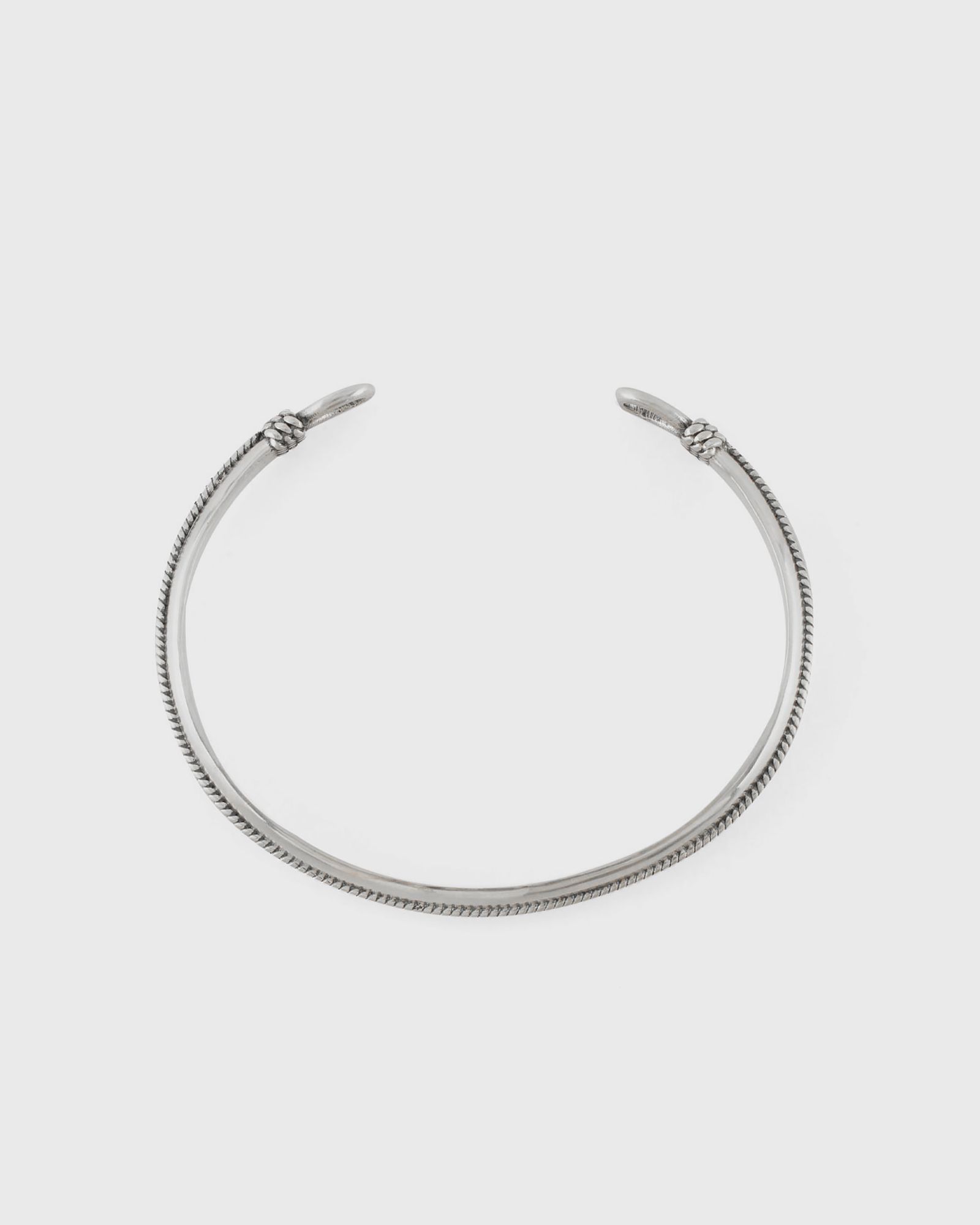 Silver Lasso Bangle
