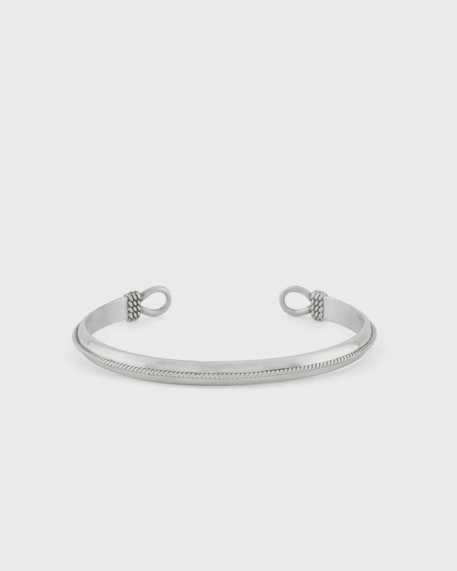 Silver Lasso Bangle