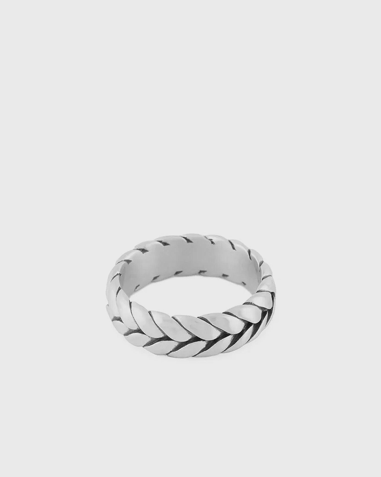 Silver Laurel Ring