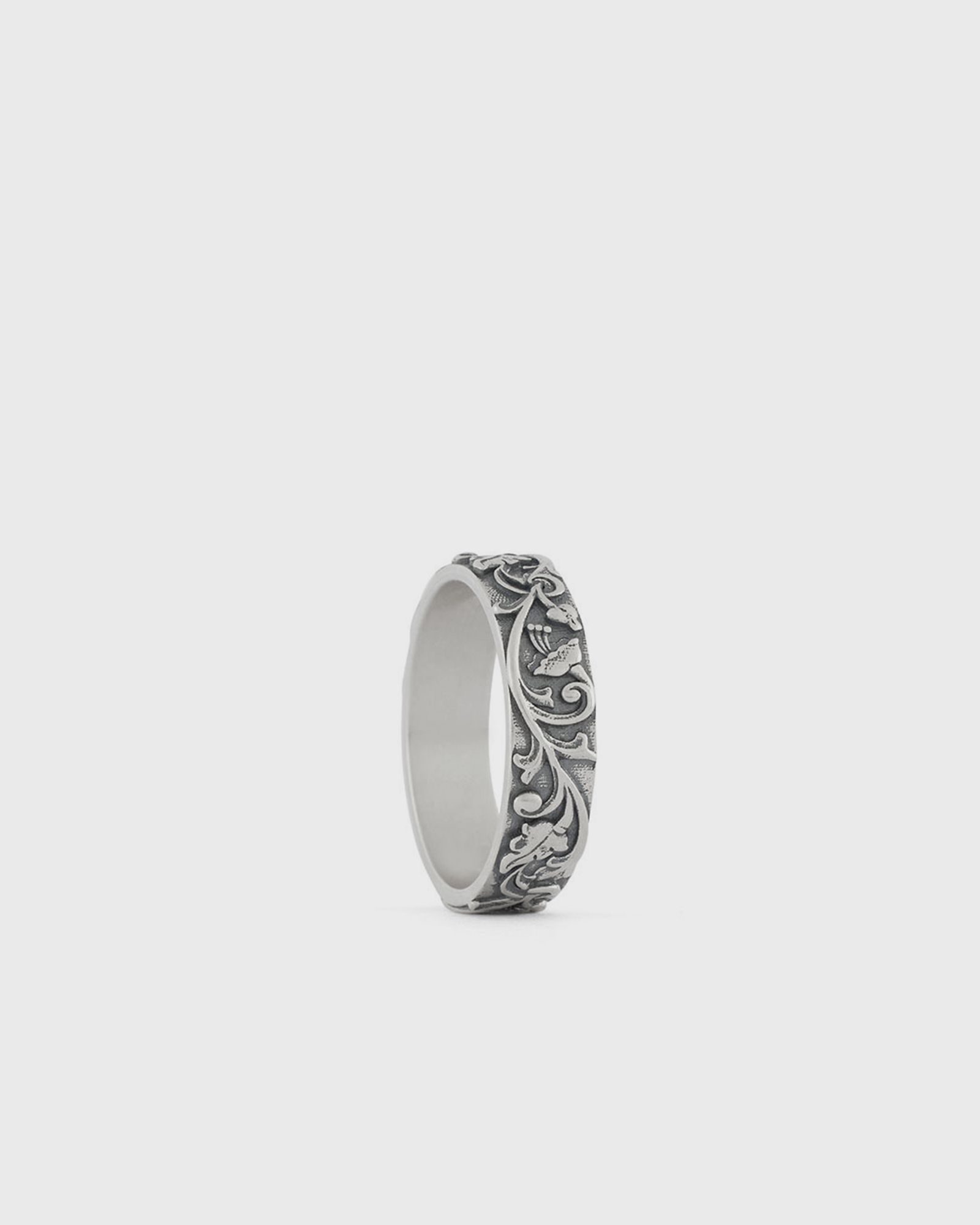 Silver Pergola Ring