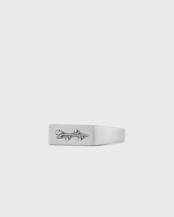 Silver Rose Ring