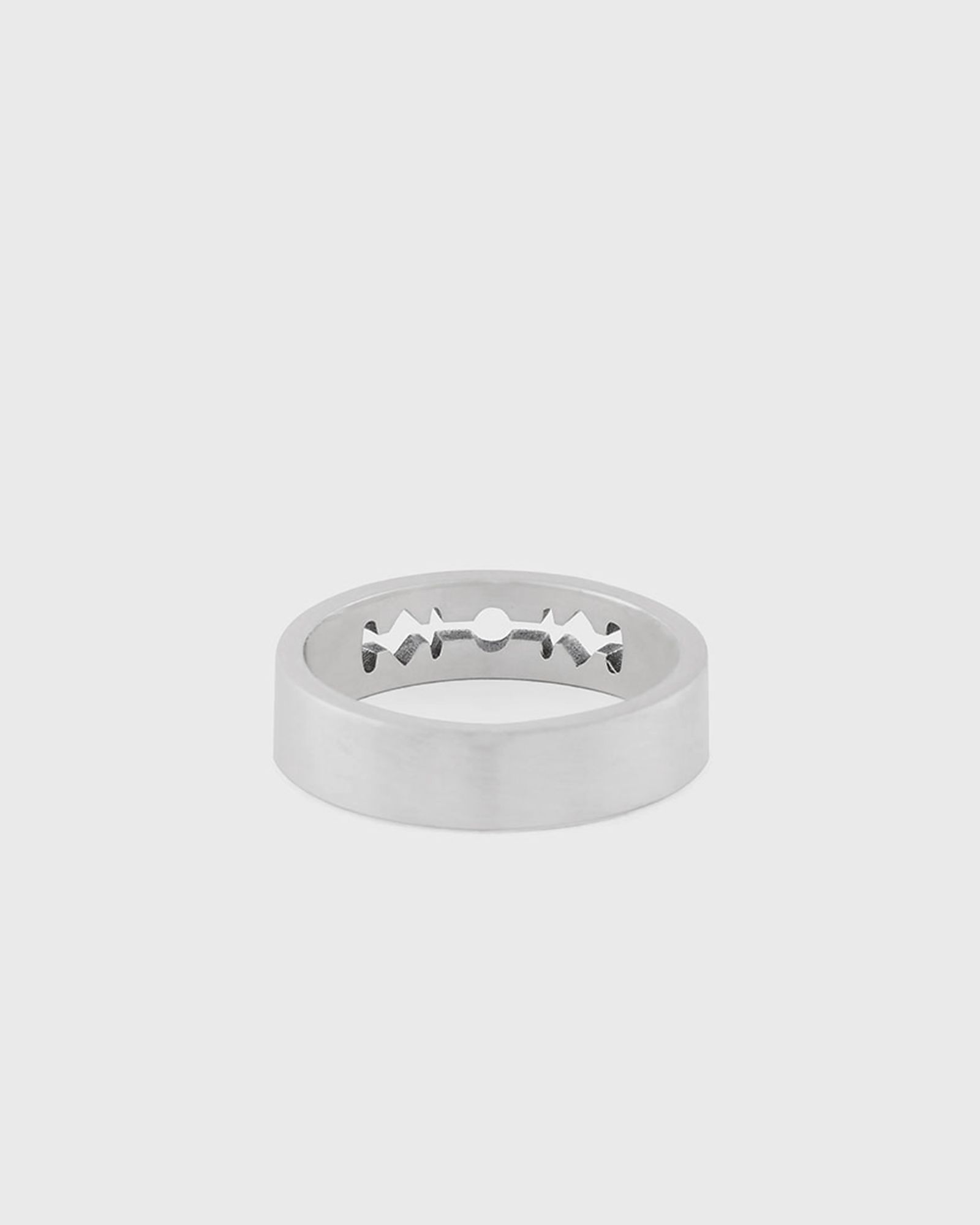 Silver Razor Ring