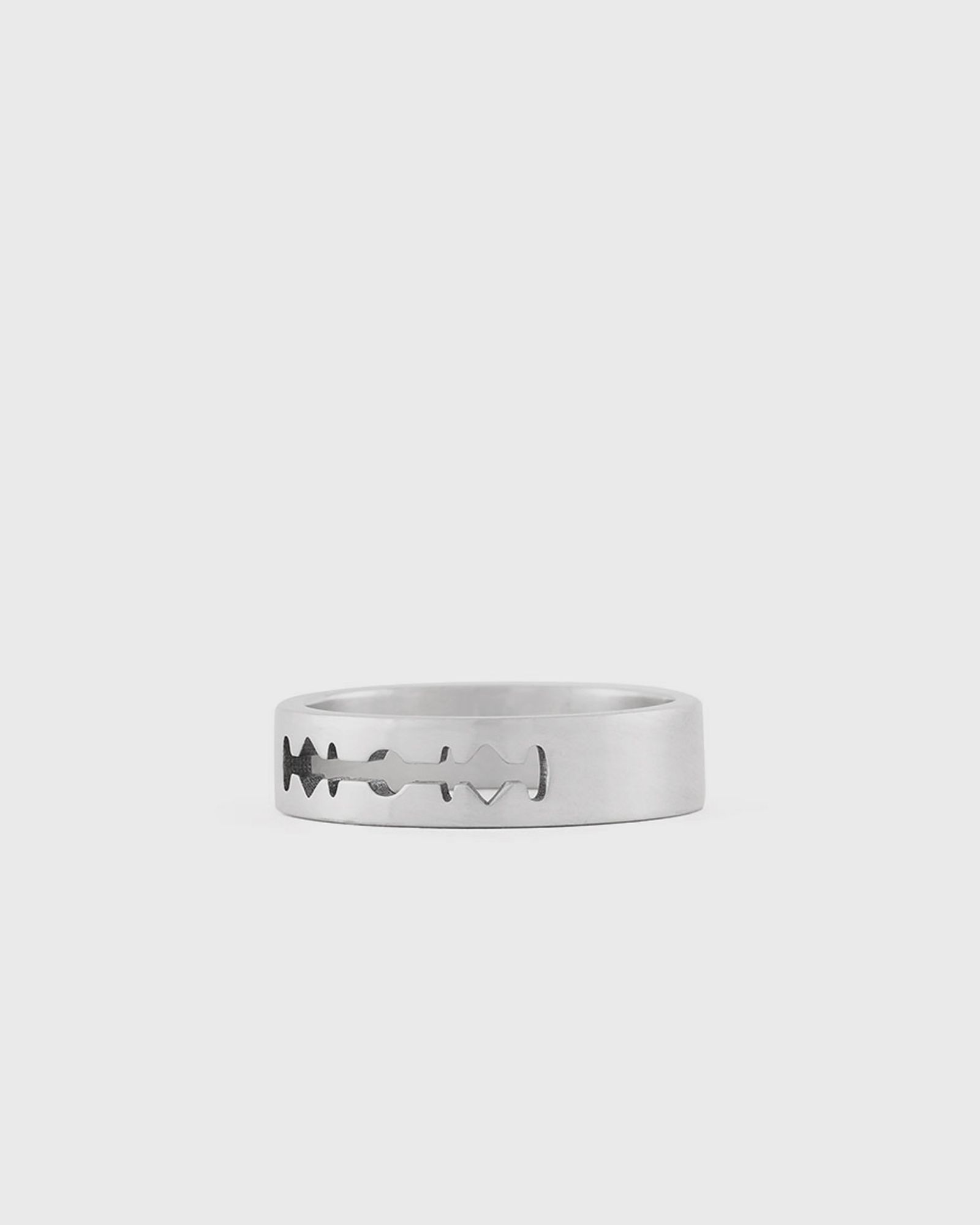 Silver Razor Ring
