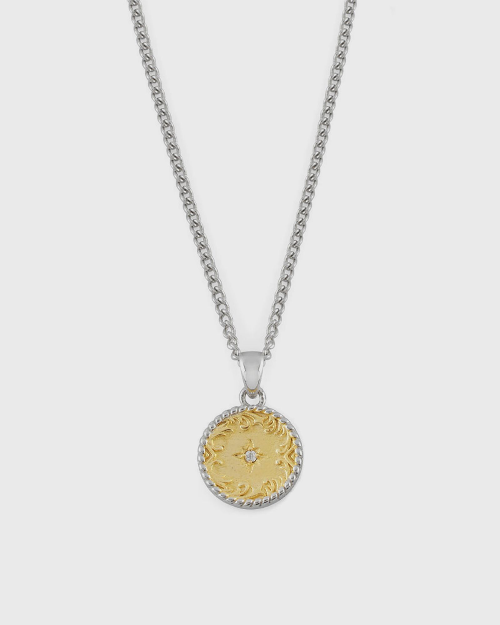 Silver Sundown Necklace