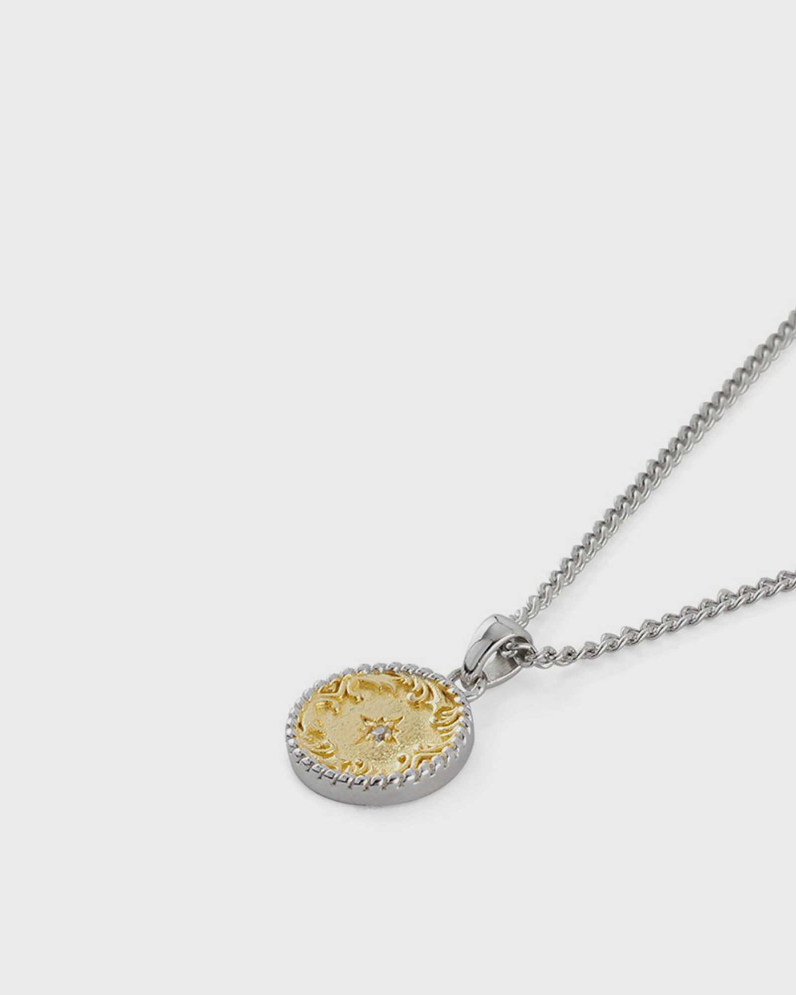 Silver Sundown Necklace