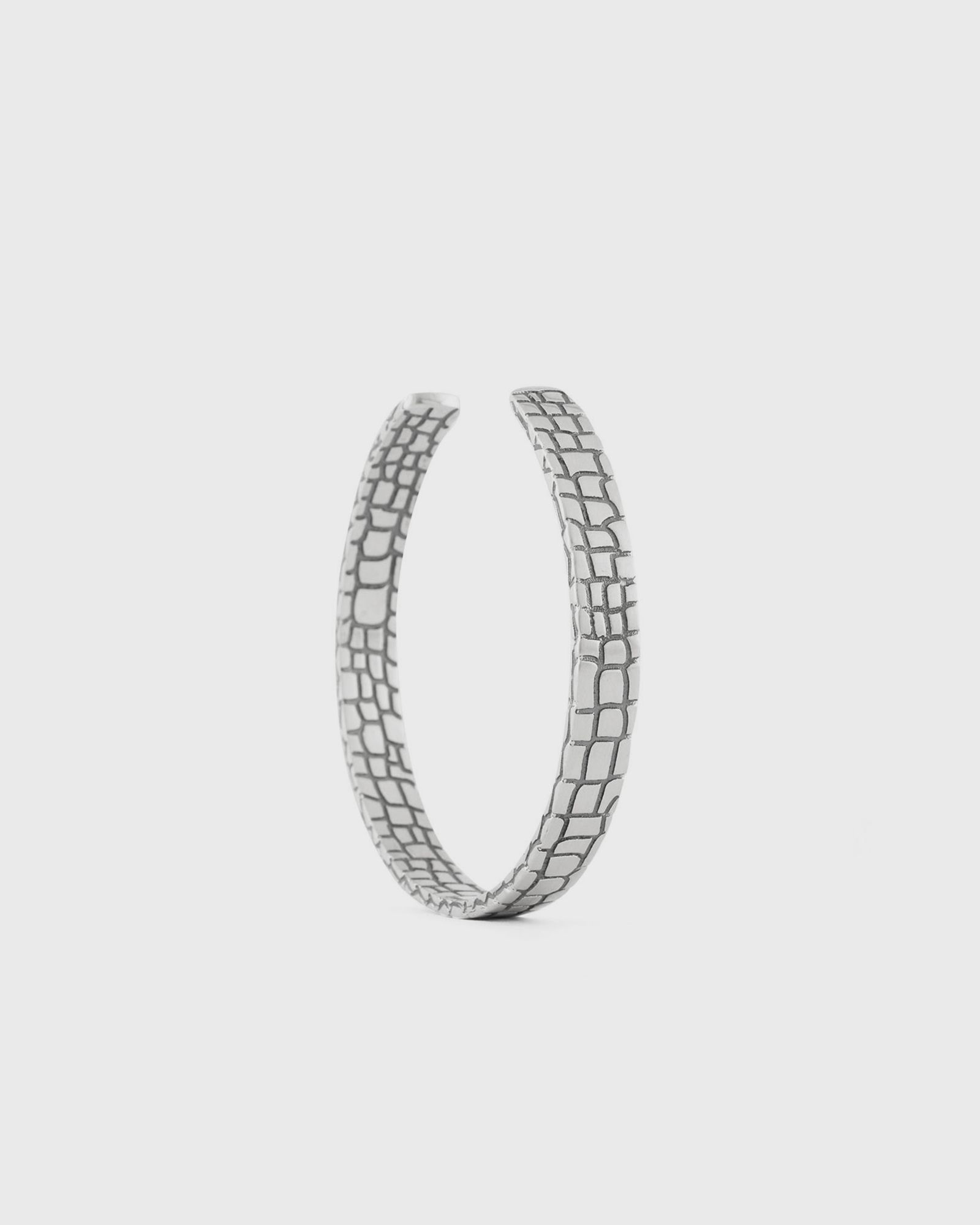 Silver Snake Bangle