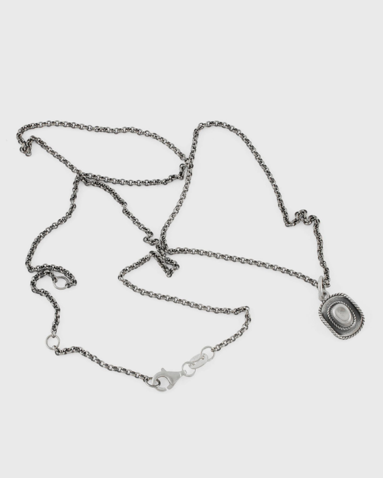 Silver Stetson Necklace