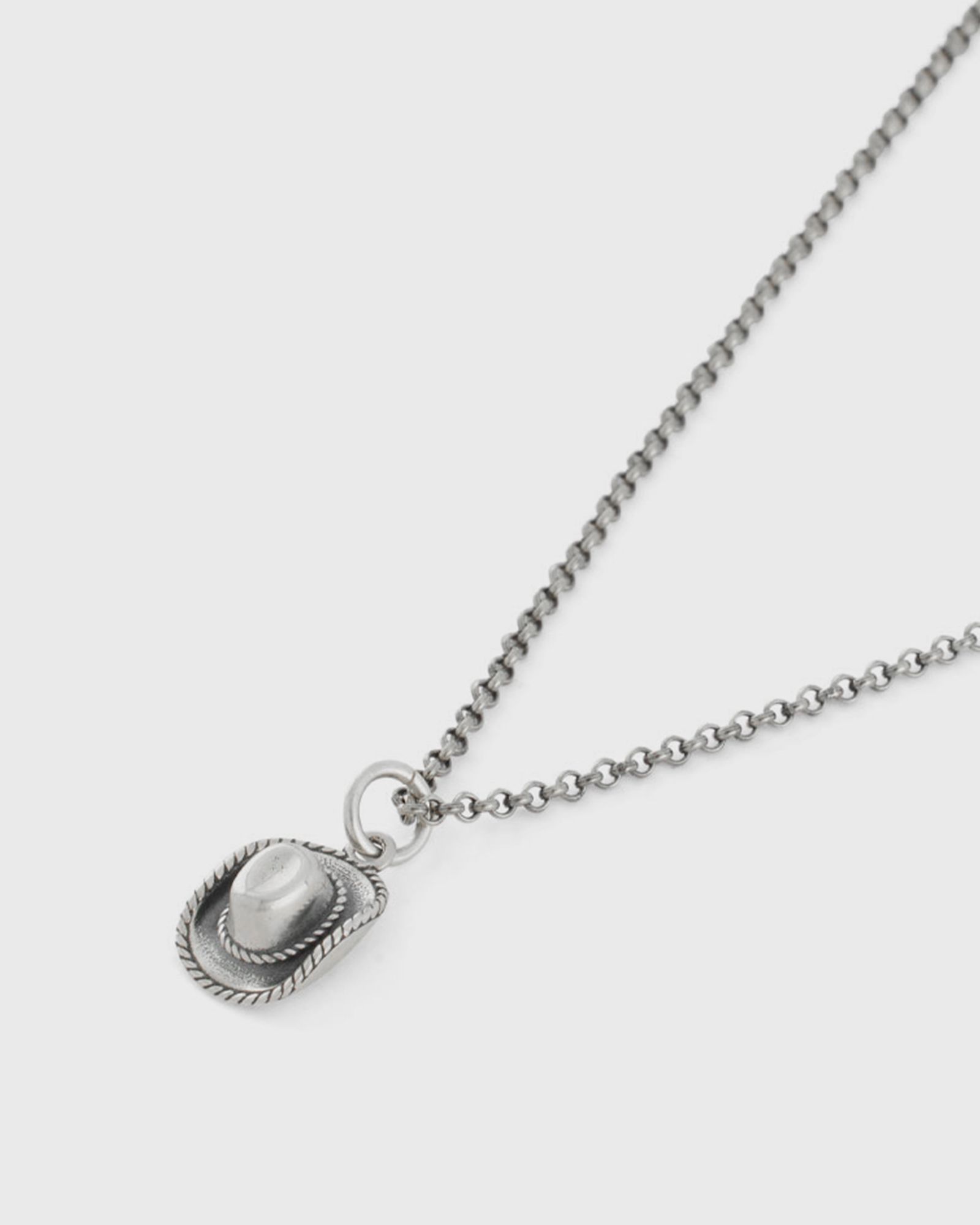 Silver Stetson Necklace