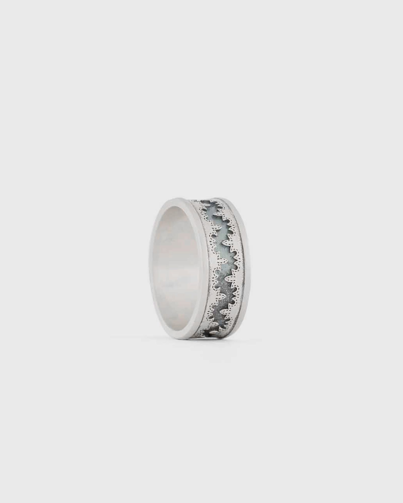 Silver Western Ring