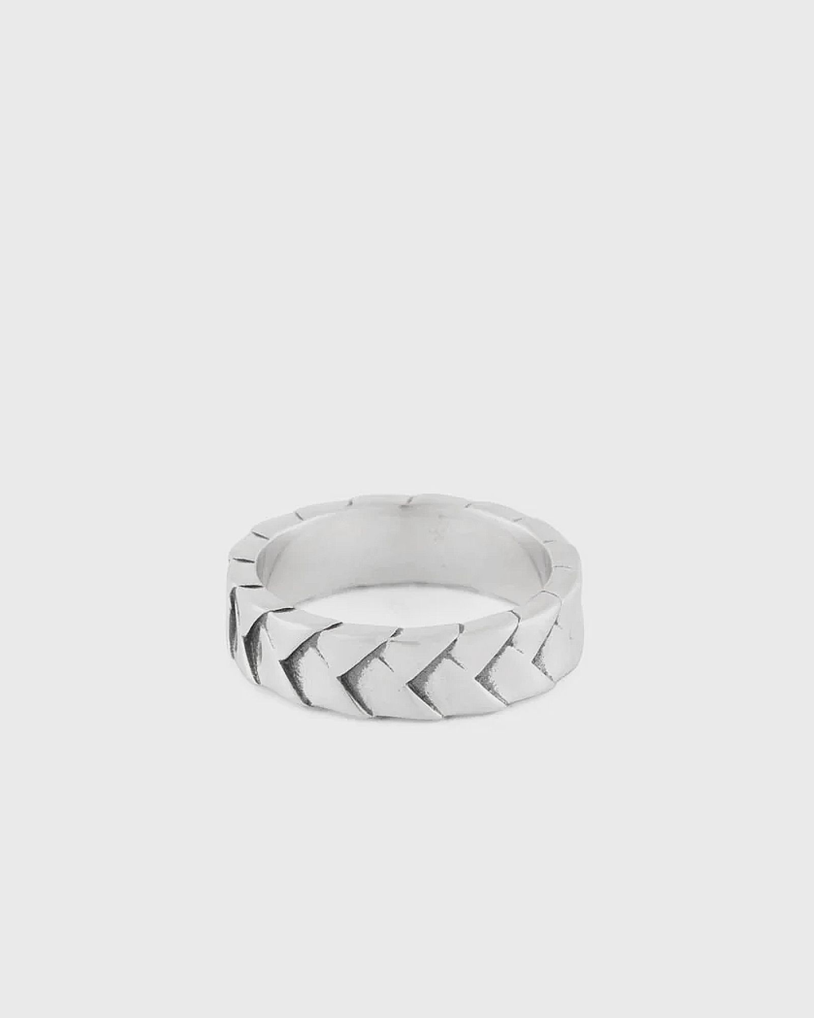 Silver Woven Ring