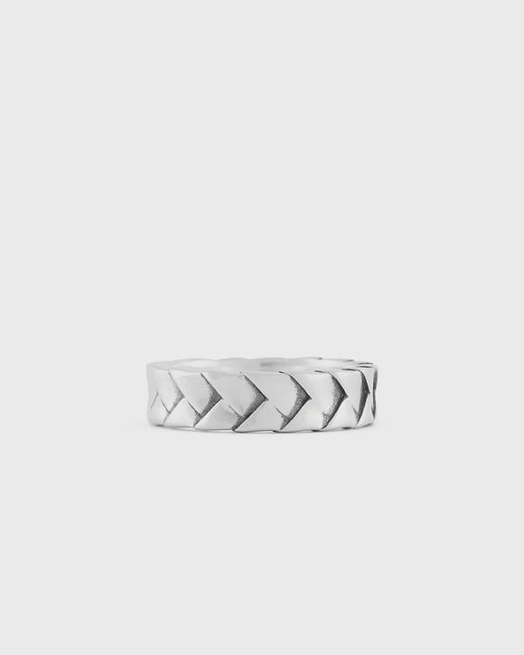Silver Woven Ring