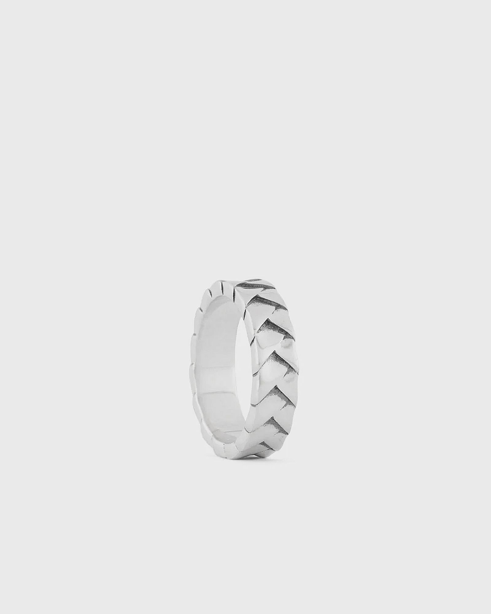 Silver Woven Ring