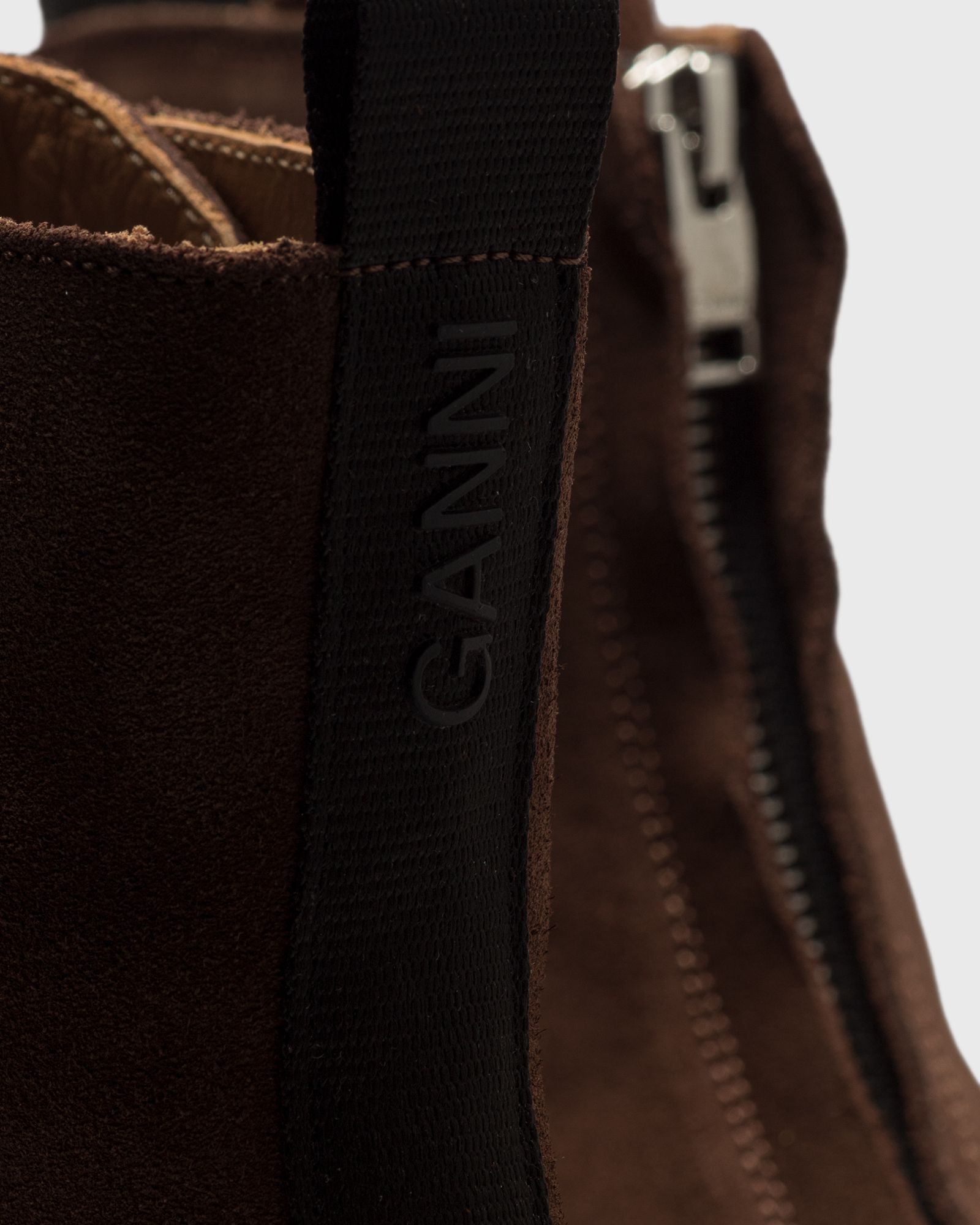 Creepers Wallaby Zip Boot Suede