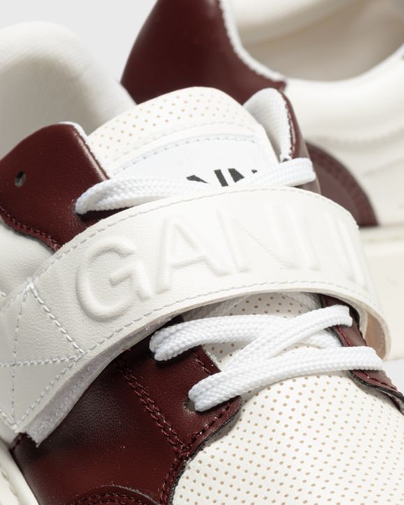 Ganni Mix Cupsole Low Top Sneaker Brown/White | BSTN