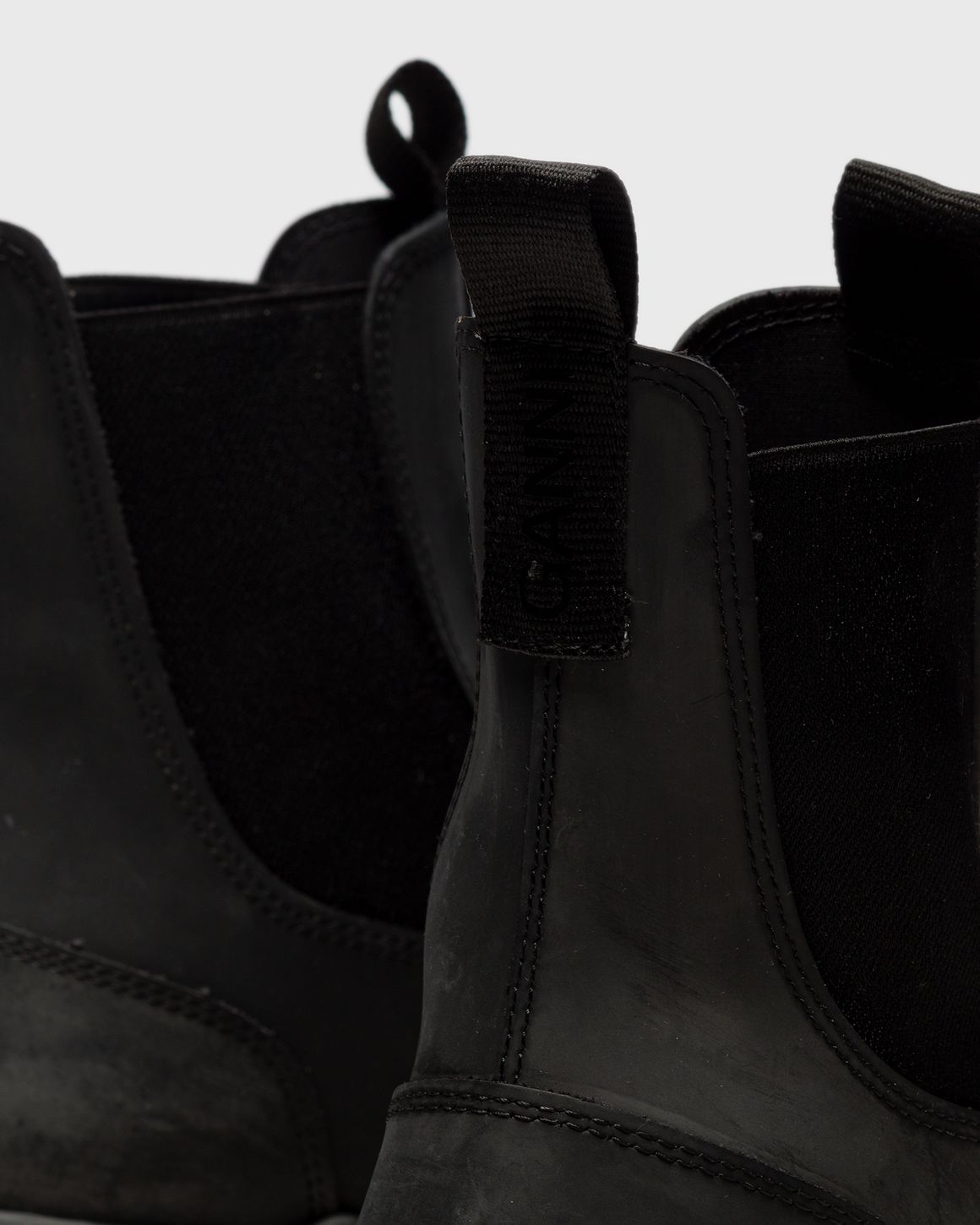 Ganni Recycled Rubber City Boot Black | BSTN Store