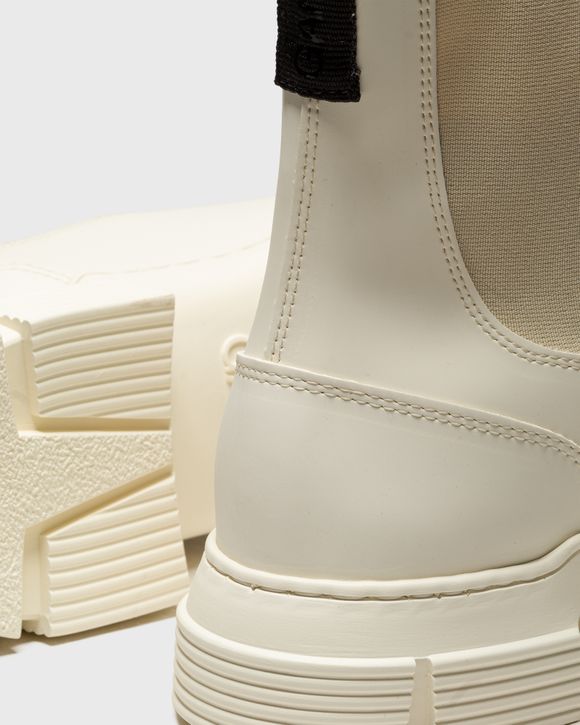 Ganni Recycled Rubber City Boot White | BSTN Store
