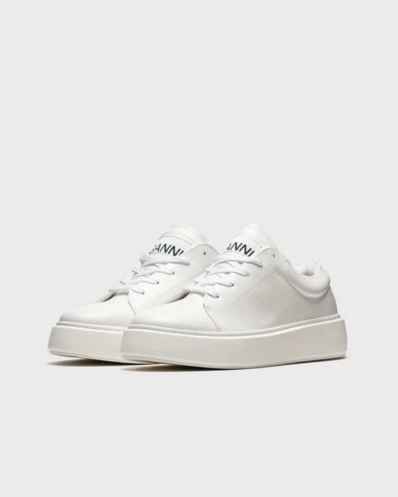 Ganni Sporty Mix Cupsole Sneaker White | BSTN Store