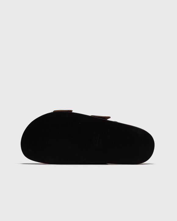 WMNS Wide Welt Chunky Buckle Flat Sandal Naplack