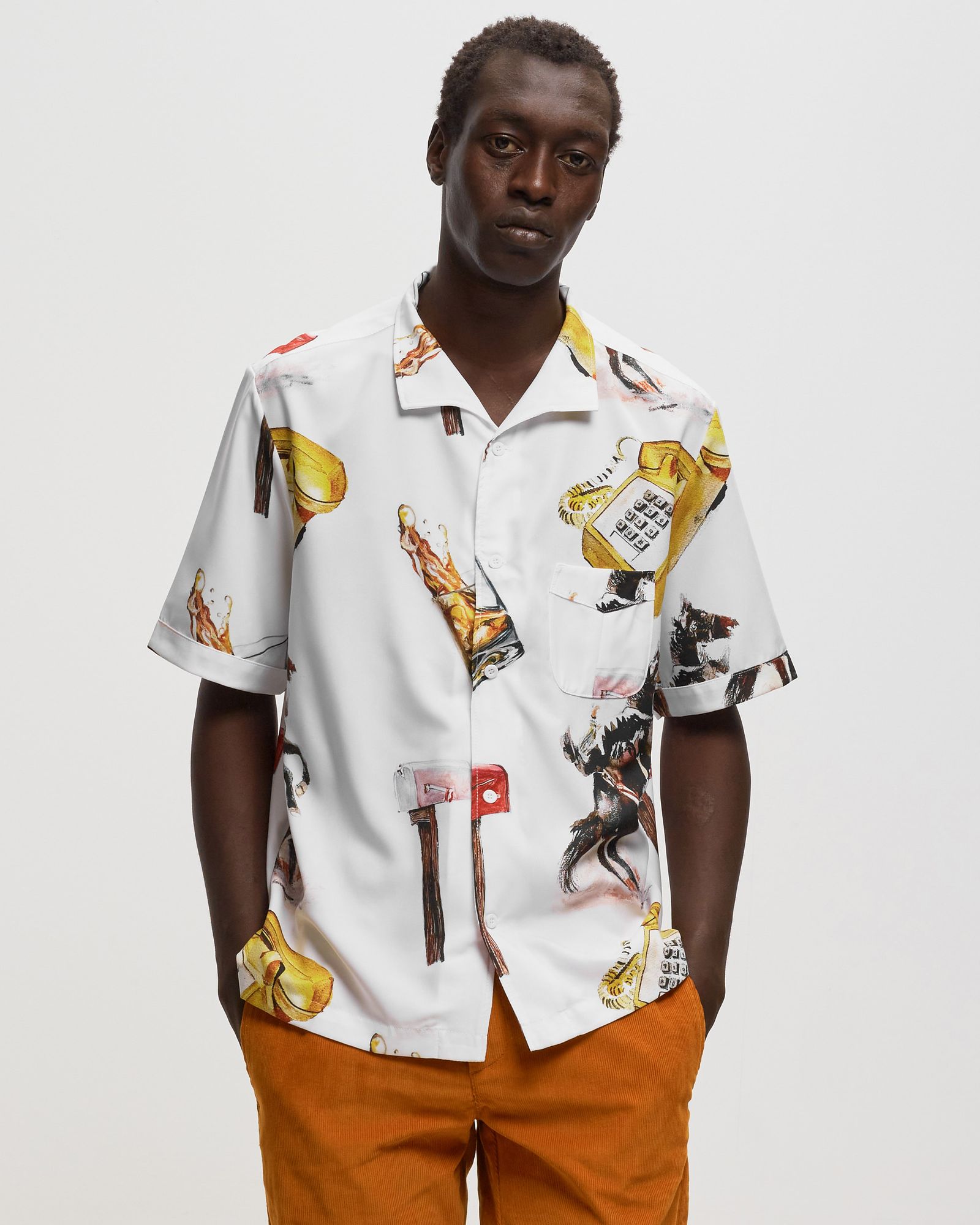 FORGED CHANGE BUTTON UP SHIRT