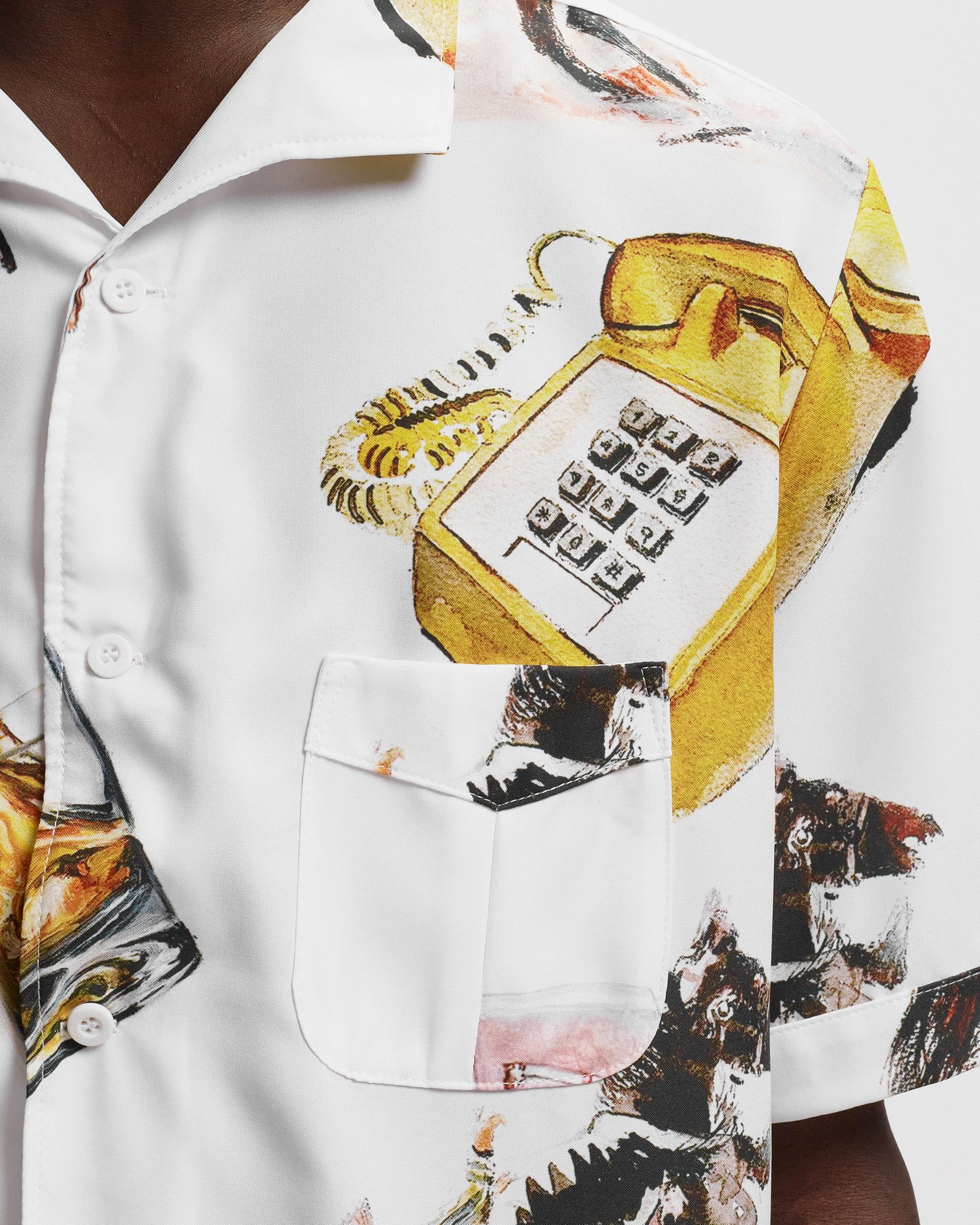 FORGED CHANGE BUTTON UP SHIRT