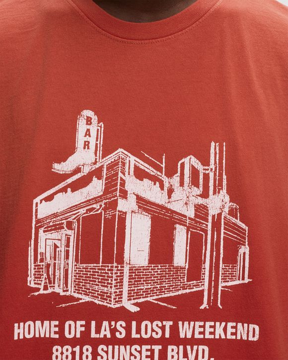 One of these Days LOST WEEKEND BAR T- SHIRT Red | BSTN Store