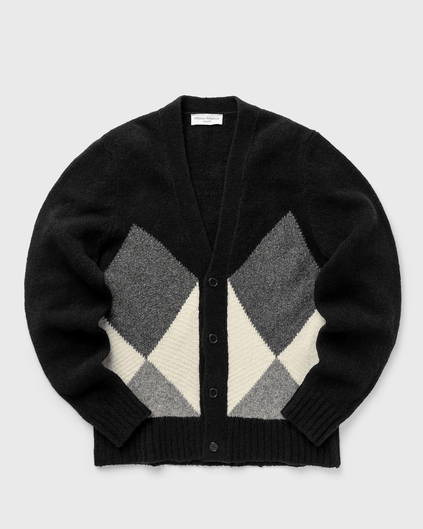 MILES SWEATER TEC WO MULITISTIT ARGYLE