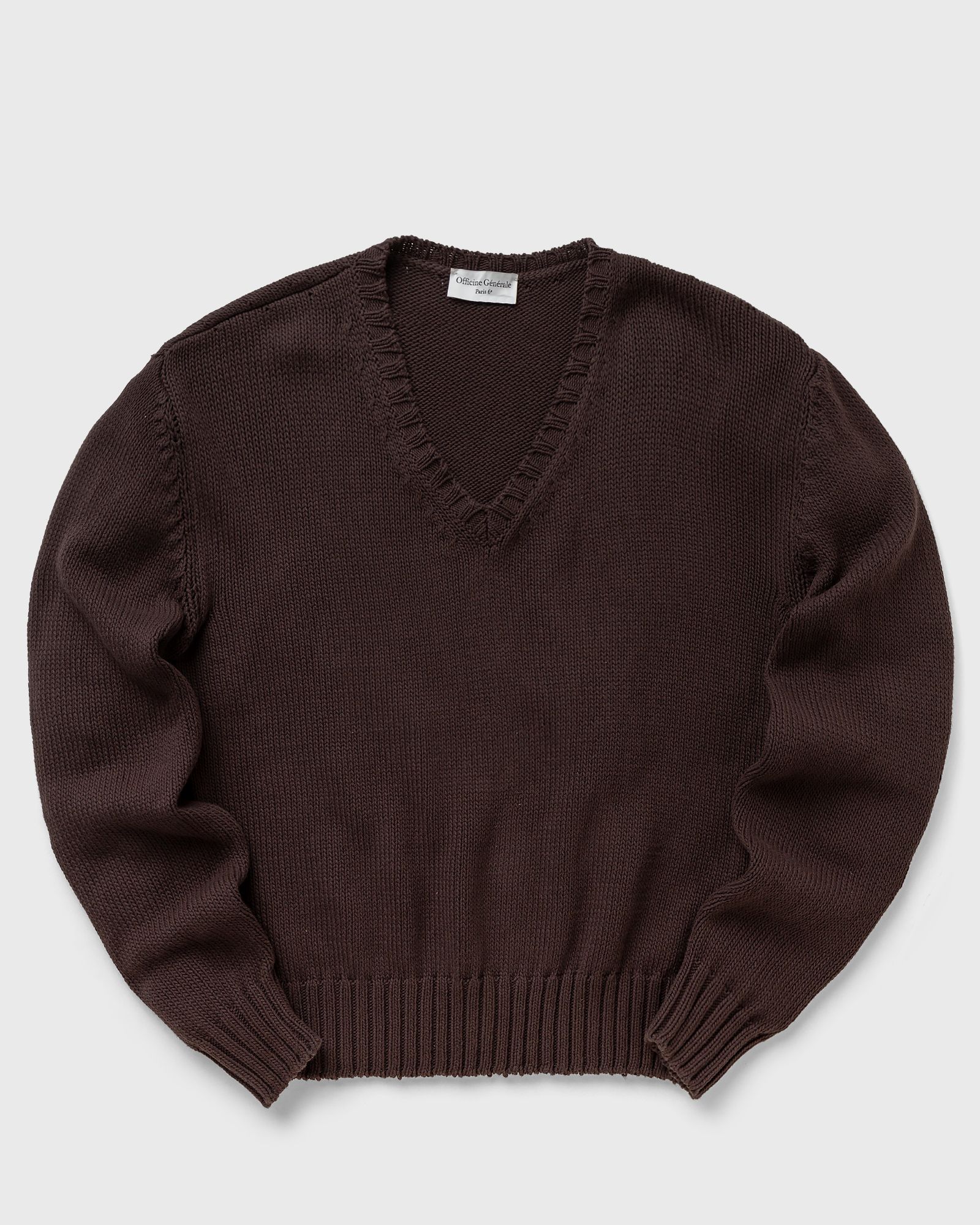 RANDALL 5 GAGE COTTON V-NECK