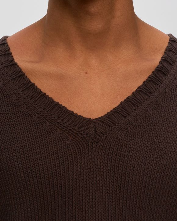 RANDALL 5 GAGE COTTON V-NECK