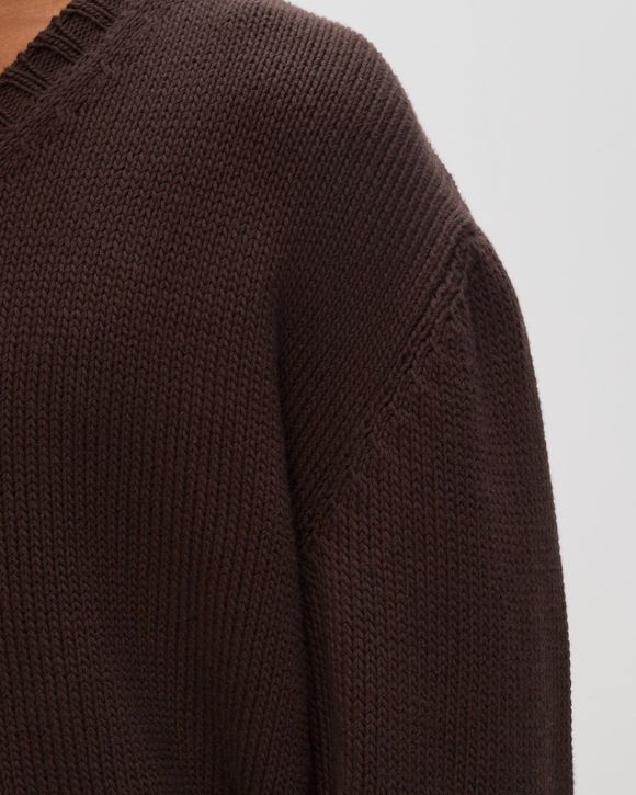RANDALL 5 GAGE COTTON V-NECK