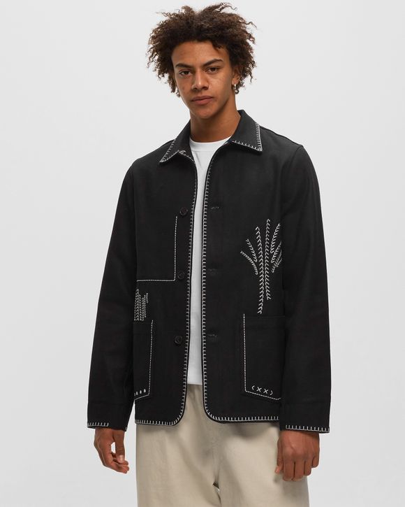 CHORE JACKET CO CONTRAST EMBRO REVERS