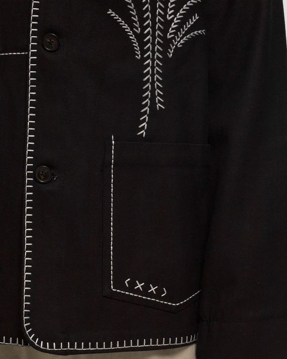 CHORE JACKET CO CONTRAST EMBRO REVERS