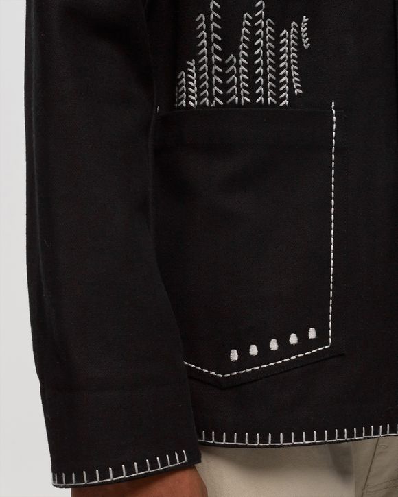 CHORE JACKET CO CONTRAST EMBRO REVERS