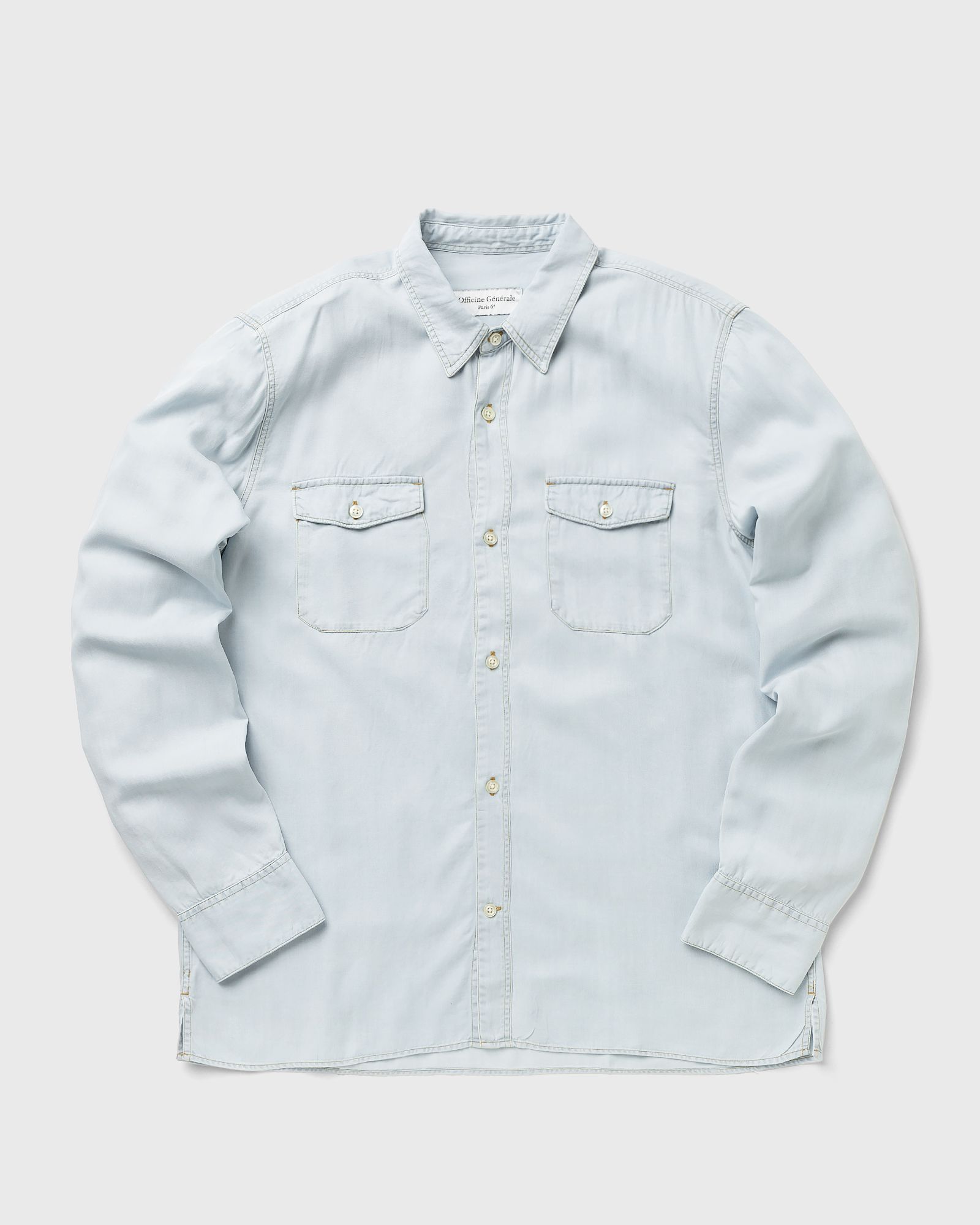 AMAR SHIRT INDIGO LIGHT TENCEL