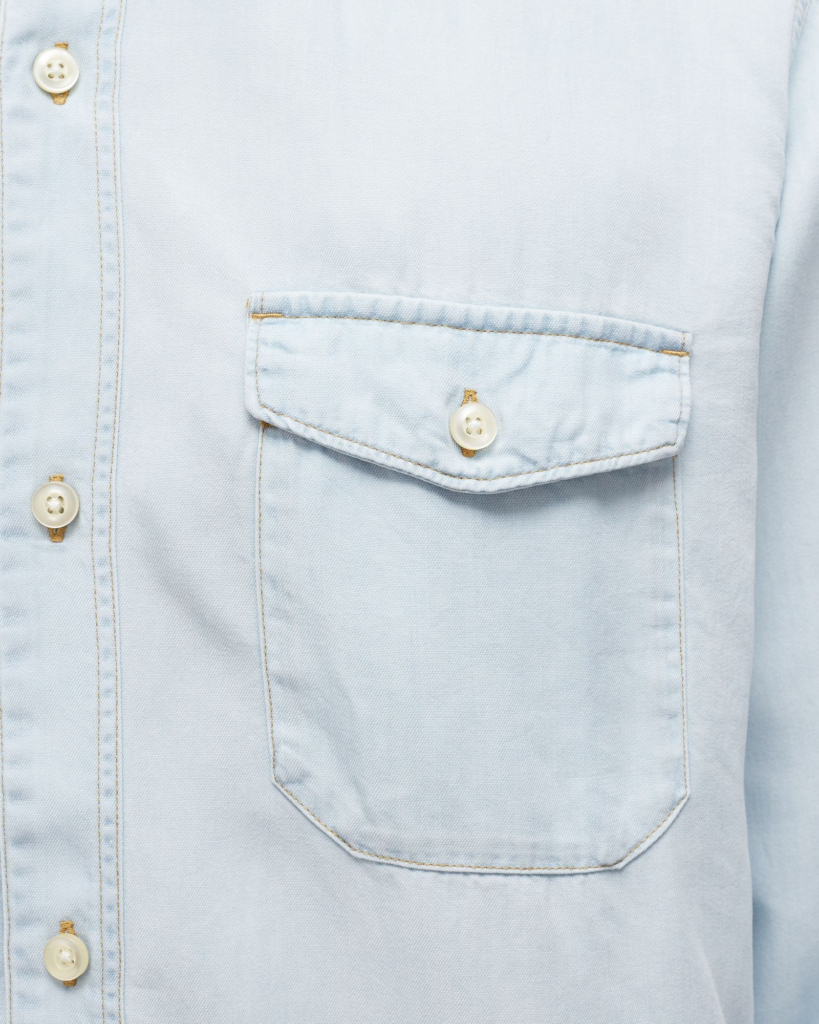 AMAR SHIRT INDIGO LIGHT TENCEL