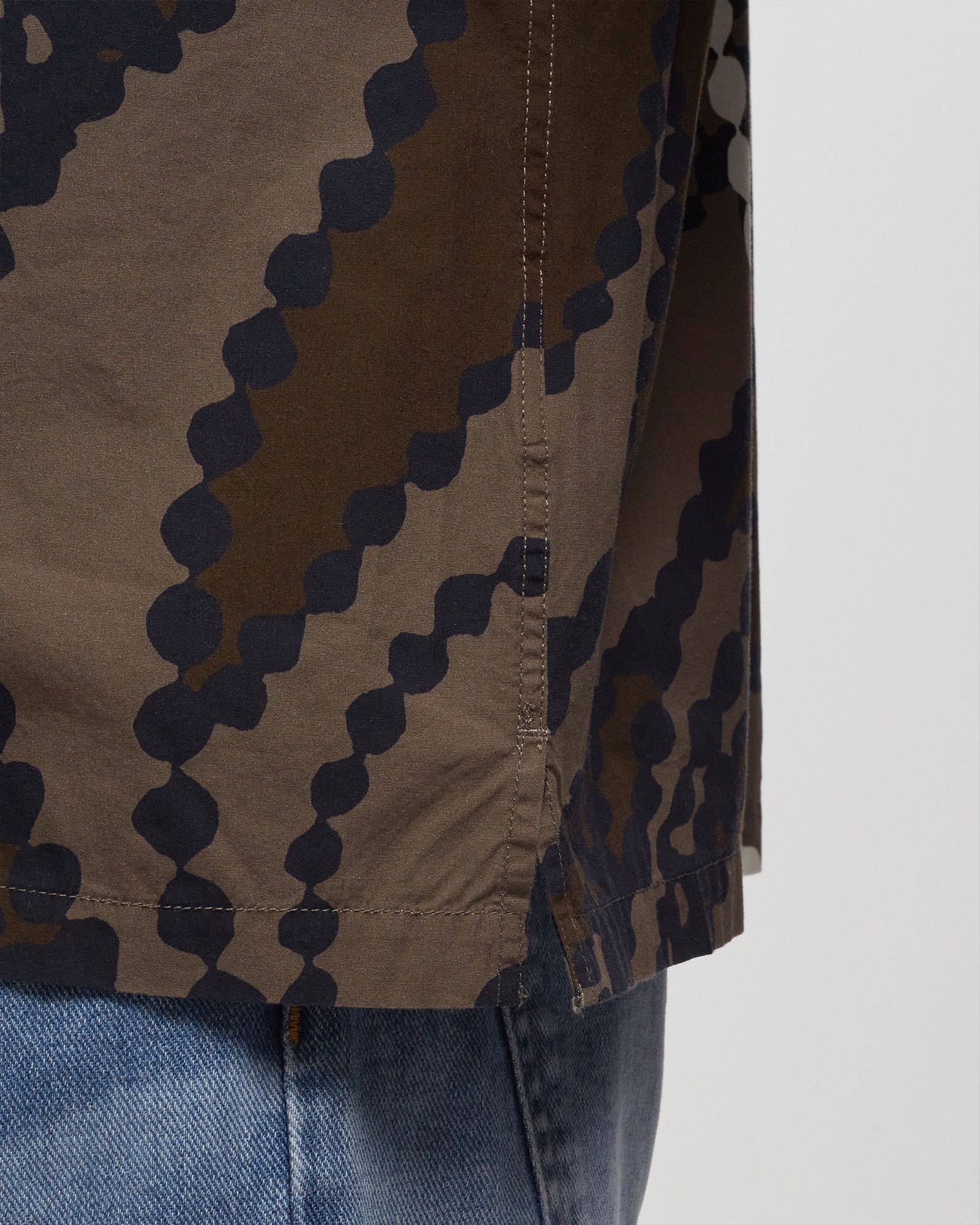 EREN SHORTSLEEVE SHIRT ITL CO KNOT PRINT