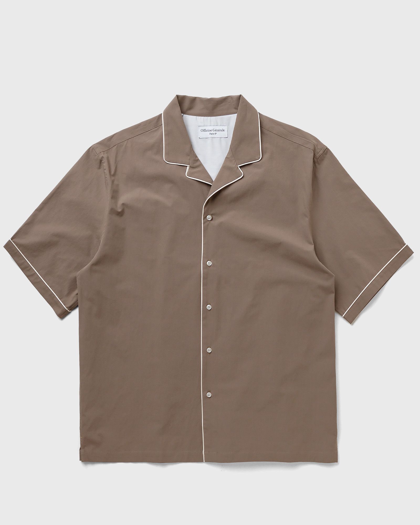 EREN SHORTSLEEVE SHIRT ITALIAN COTTON POPLIN