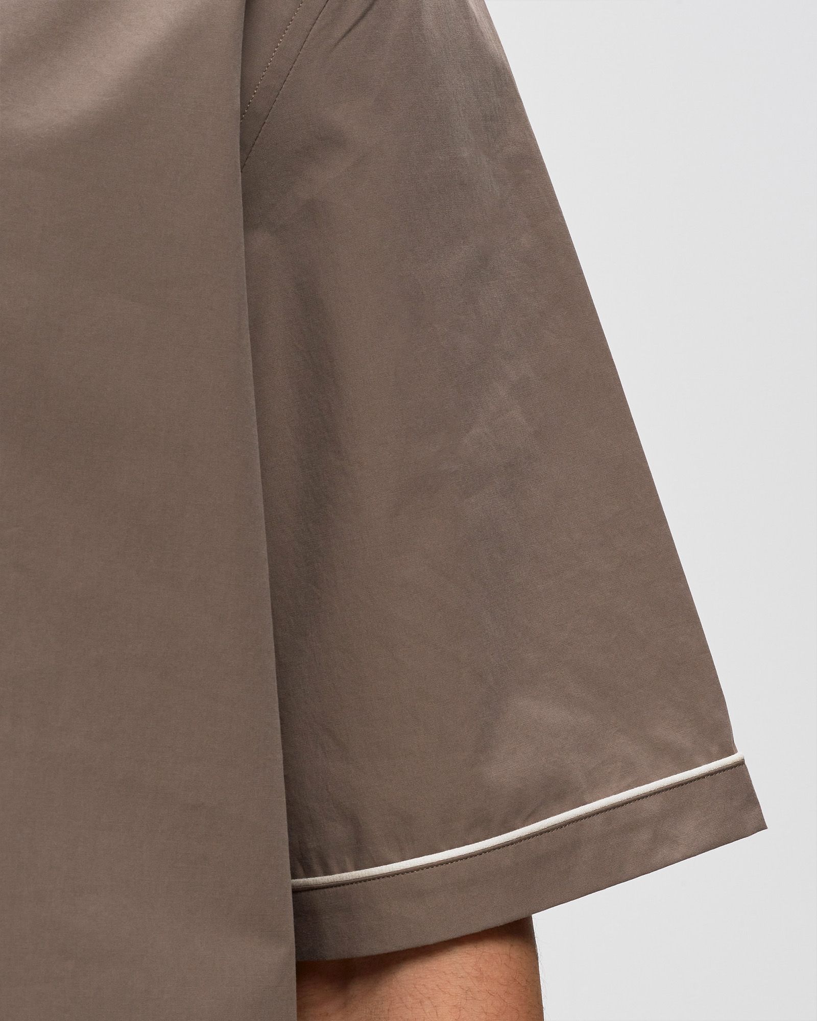 EREN SHORTSLEEVE SHIRT ITALIAN COTTON POPLIN