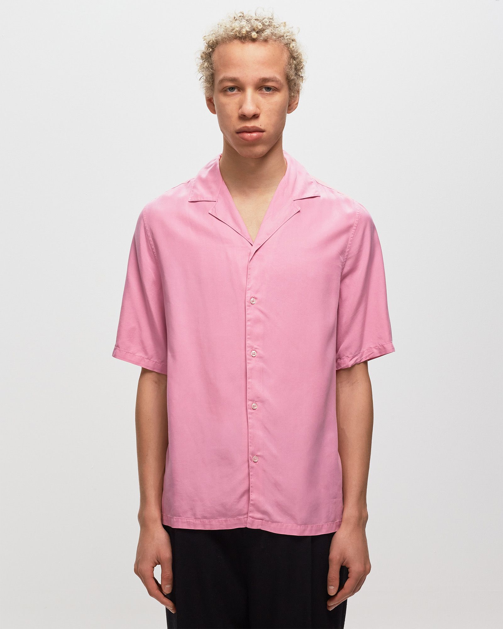 EREN SHORTSLEEVE SHIRT PIGMENT DYE LYOCELL
