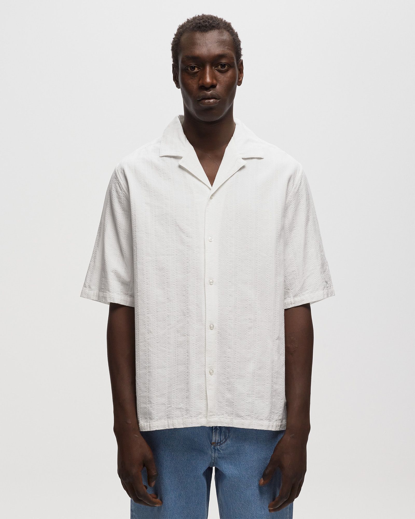 EREN SHORTSLEEVE SHIRT JAP COTTON LACE